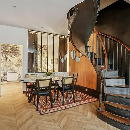 Luxury Family Duplex 4 Bdrs 10p - Republique شقة باريس